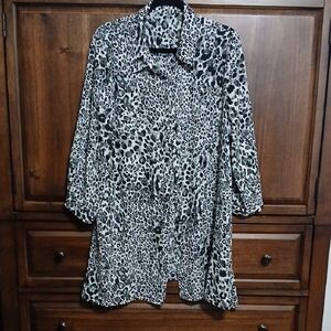 Leopard Print Women's Top